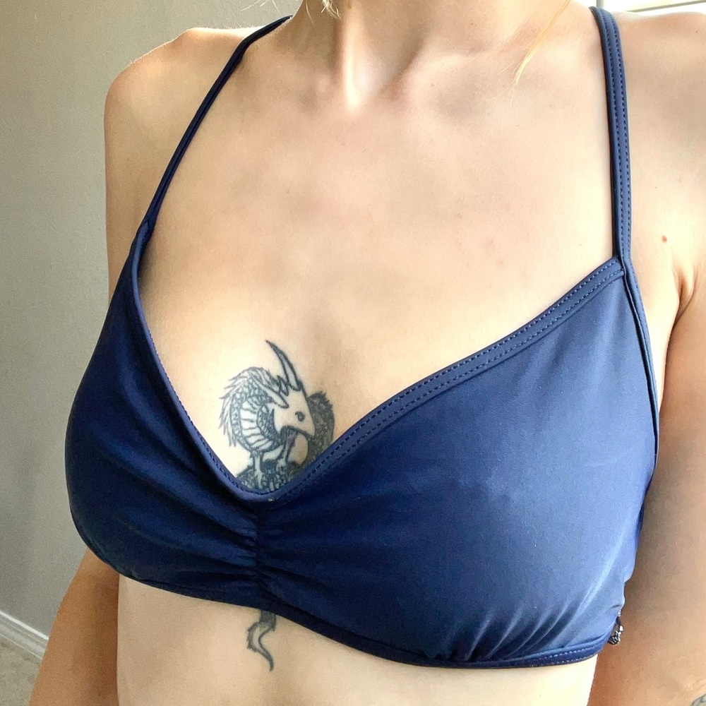 Navy Blue Bikini top!!